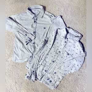 Craft Flow Duo Button Down Shirts Boys Size 6